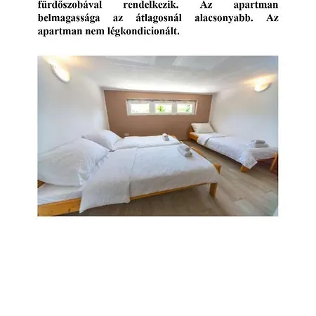 Sunset Apartmanhaz 3* バラトンフレド